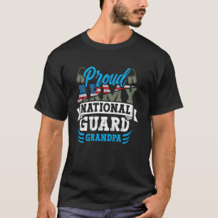 Stolzer Army National Guard Opa Dog Tag US Milit T-Shirt