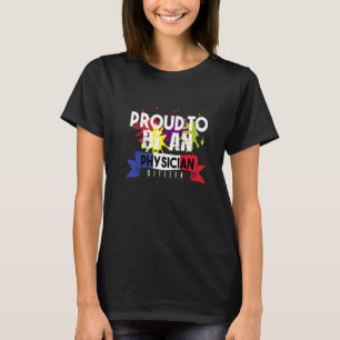 Stolzer Arzt Bürger Beruf Karriere Arbeiter T-Shirt