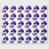 stolzer Australier Geschenkpapier (Flach)