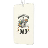 Stolzer Autism-Vater Vintage-Gravur-Bewusstseins-S Autolufterfrischer (Links)