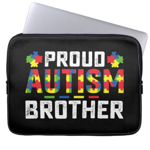 Stolzer Autismus-Bruder Bewusstsein Autistische Fa Laptopschutzhülle