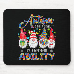 Stolzer Autismus Es ist eine andere Fähigkeit drei Mousepad