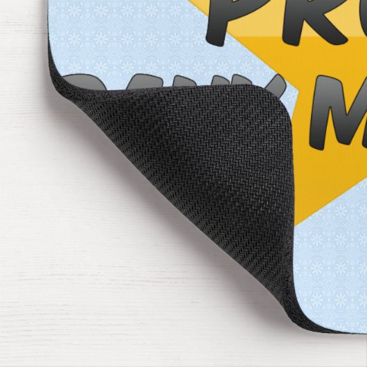 Stolzer Bankdirektor Mousepad (Ecke)