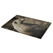 Stolzer Bär Schneidebrett (Ecke)