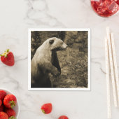 Stolzer Bär Serviette (Beispiel)