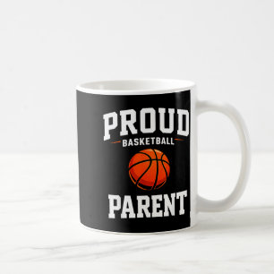 Stolzer Basketball-Elternteil lustige Mutter Vater Kaffeetasse