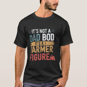 Stolzer Bauer Vater Abbildung Vintag Funny Farm T-Shirt