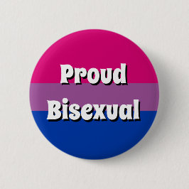 Stolzer bisexueller Flaggen-Knopf Button