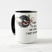 Stolzer Bowler-Kombibecher Tasse (Vorderseite Links)