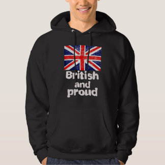 Stolzer britischer patriotischer Mann Frauen und K Hoodie