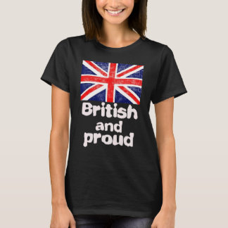 Stolzer britischer patriotischer Mann Frauen und K T-Shirt