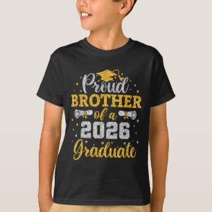 Stolzer Bruder 2026 Senior Absolvent Design T-Shirt