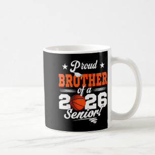Stolzer Bruder 2026 Senior Basketball Grafik Kunst Kaffeetasse