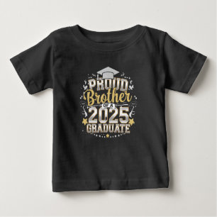 stolzer Bruder eines 2025 abgeschlossenen Abschlus Baby T-shirt