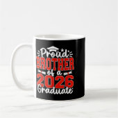 Stolzer Bruder eines Absolventen der Klasse 2026 S Kaffeetasse (Links)