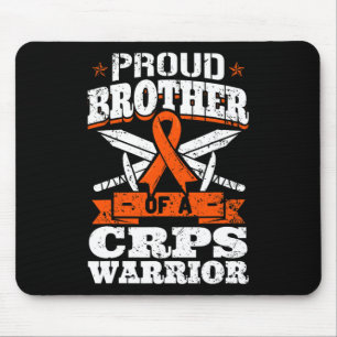 Stolzer Bruder eines Krippenkriegers Rsd Awareness Mousepad