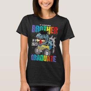 Stolzer Bruder eines Monsterfahrers 2023 T-Shirt
