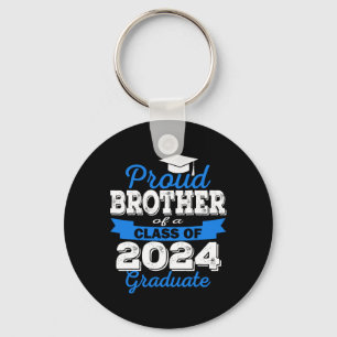 stolzer Bruder von 2024 Phantastische Graduate Fam Schlüsselanhänger