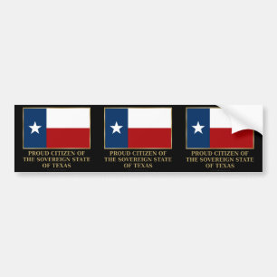 Stolzer Bürger von Texas Autoaufkleber