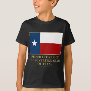 Stolzer Bürger von Texas T-Shirt