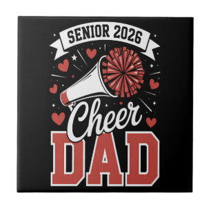 Stolzer Cheer Senior-Vater 2026 Fliese
