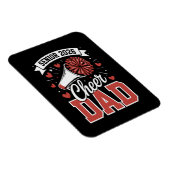 Stolzer Cheer Senior-Vater 2026 Magnet (Rechte Seite)