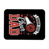 Stolzer Cheer Senior-Vater 2026 Magnet (Horizontal)