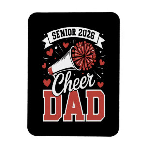 Stolzer Cheer Senior-Vater 2026 Magnet
