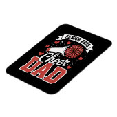Stolzer Cheer Senior-Vater 2026 Magnet (Linke Seite)
