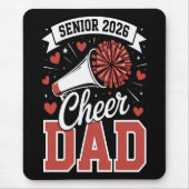 Stolzer Cheer Senior-Vater 2026 Mousepad (Vorne)