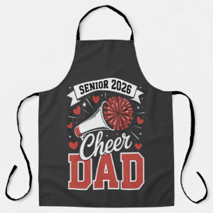 Stolzer Cheer Senior-Vater 2026 Schürze
