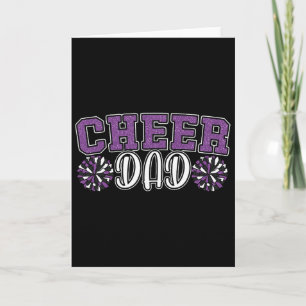 Stolzer Cheer-Vater Mein Lieblings-Cheerleader nen Karte
