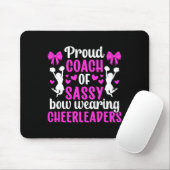 Stolzer Cheerleader-Trainer Cheer Coach Cheerleadi Mousepad (Mit Mouse)