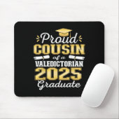 Stolzer Cousin 2025 Valedictorianischer Graduat 25 Mousepad (Mit Mouse)