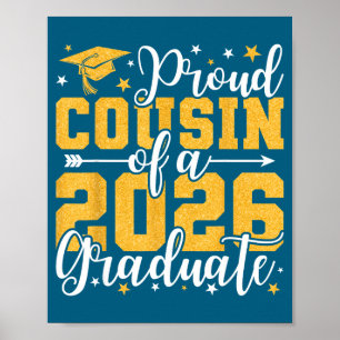 Stolzer Cousin 2026 Absolvent Senior Illustration Poster