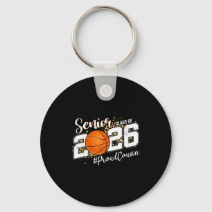 Stolzer Cousin 2026 Senior Basketball Schlüsselanhänger