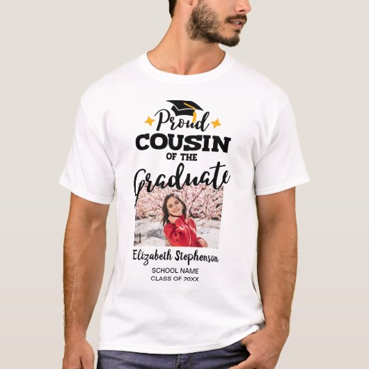 Stolzer Cousin des Fotos T-Shirt (Vorderseite)
