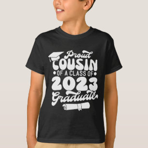 Stolzer COUSIN einer Klasse von 2023 Graduate Retr T-Shirt