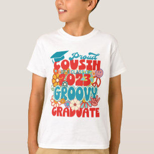 Stolzer COUSIN einer Klasse von 2023 Graduate Retr T-Shirt