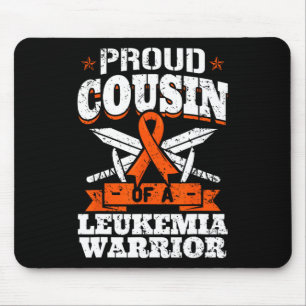 Stolzer Cousin einer Leukämie Warrior Cuz Bewussts Mousepad