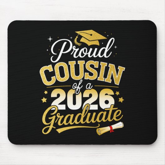 Stolzer Cousin eines Cl-Absolventen der Klasse 202 Mousepad (Vorne)