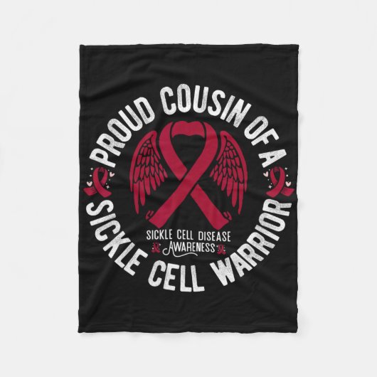 Stolzer Cousin eines Kranken-Zellenkriegers im Vor Fleecedecke (Vorderseite)