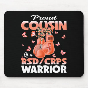 Stolzer Cousin eines Rsd-Crps-Krieger-Bewusstseins Mousepad