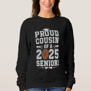 Stolzer Cousin eines Senior Graduate Basketball 20 Sweatshirt