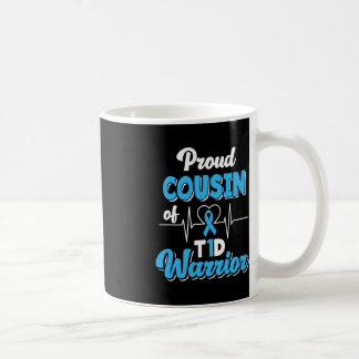 Stolzer Cousin eines T1D-Krieger Diabetes mellitus Kaffeetasse