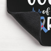 Stolzer Cousin T1d Krieger Diabetes Bewusstsein Bl Mousepad (Ecke)