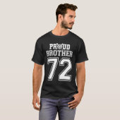 Stolzer Cricket-Bruder Nummer 72 T-Shirt (Vorne ganz)