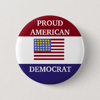 STOLZER DEMOKRAT-KNOPF BUTTON