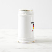 Stolzer deutscher Großvater Bierglas (Mittel)