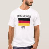 Stolzer Deutscher Opa T-Shirt (Vorderseite)